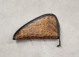 Large Embossed Alligator Print Pistol Case