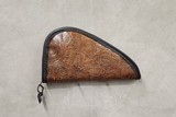 Large Leather Tooled Pistol Case - 2 of 4