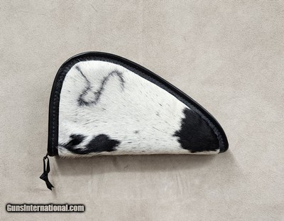 Large Hair On Hide Leather Pistol