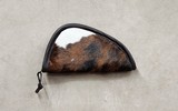 Medium Hair On Hide Leather Pistol Case
