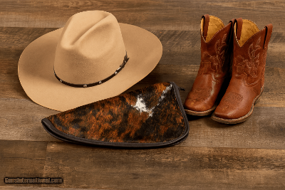 Magnum Hair on Hide Leather Pistol Case