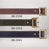 All-Leather Harness Belts | 10–12 oz. Full-Grain | Made in USA