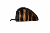 Exotic Zebra Hair-On-Hide Cowhide Leather Pistol Case – Extra Small – Custom Made - Image 1 of 4