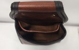 American Bison Double Shell Bag – Handmade Leather Hull & Shell Pouch | Sporting Clays, Upland Hunting & Range Use - Image 4 of 4