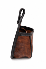 American Bison Double Shell Bag – Handmade Leather Hull & Shell Pouch | Sporting Clays, Upland Hunting & Range Use - Image 3 of 4