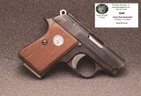 Colt Junior Semi-Automatic Pistol 22 Short, 2 1/4” barrel - 1 of 7