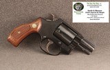 Smith & Wesson Model 37 Chief's Special Airweight .38 spl Double Action revolver 1 7/8