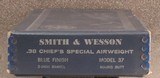 Smith & Wesson Model 37 Chief's Special Airweight .38 spl Double Action revolver 1 7/8