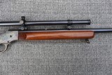 Scarce Stevens No. 418 Walnut Hill Jr. Falling Block Rifle .22 long rifle - 5 of 20