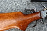 Scarce Stevens No. 418 Walnut Hill Jr. Falling Block Rifle .22 long rifle - 8 of 20