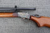 Scarce Stevens No. 418 Walnut Hill Jr. Falling Block Rifle .22 long rifle - 16 of 20
