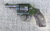 COLT POCKET POSITIVE DOUBLE ACTION REVOLVER in 32 Police (.32 S & W) - 8 of 19