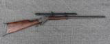 Stevens Ideal #44
Single shot with a half octagon - round barrel in 25-20 wcf