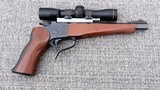 Thompson Center Contender 3 barrel set with Leopold Scope and wooden box - 1 of 20