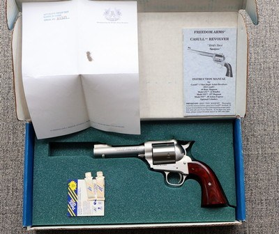 Freedom Arms Model 353 Premier Grade Single Action Revolver .357 Magnum