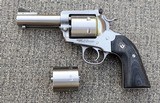 Ruger New Model Bisley Blackhawk Revolver 45 COLT/45ACP
Convertable in Stainless 3 3/4