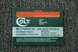 Colt MK IV Series 80 Government Model 380 - Image 19 of 20