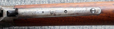Winchester Model 1886 Lever Action Rifle in 40-82 WCF with Factory Letter Antique, Special Order Extra Heavy Barrel - Image 17 of 20