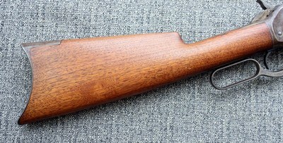 Winchester Model 1886 Lever Action Rifle in 40-82 WCF with Factory Letter Antique, Special Order Extra Heavy Barrel - Image 3 of 20