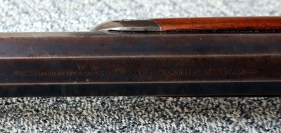 Winchester Model 1886 Lever Action Rifle in 40-82 WCF with Factory Letter Antique, Special Order Extra Heavy Barrel - Image 16 of 20