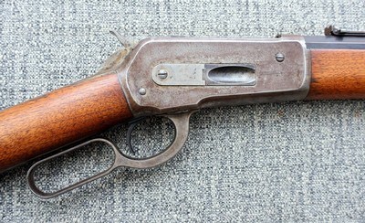Winchester Model 1886 Lever Action Rifle in 40-82 WCF with Factory Letter Antique, Special Order Extra Heavy Barrel - Image 4 of 20