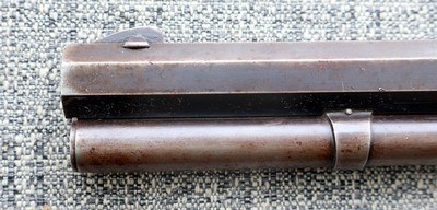 Winchester Model 1886 Lever Action Rifle in 40-82 WCF with Factory Letter Antique, Special Order Extra Heavy Barrel - Image 11 of 20