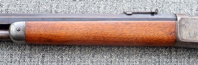 Winchester Model 1886 Lever Action Rifle in 40-82 WCF with Factory Letter Antique, Special Order Extra Heavy Barrel - Image 9 of 20