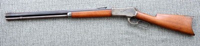 Winchester Model 1886 Lever Action Rifle in 40-82 WCF with Factory Letter Antique, Special Order Extra Heavy Barrel - Image 2 of 20