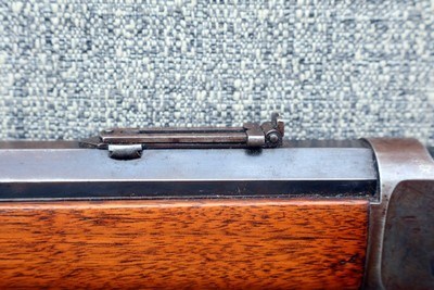 Winchester Model 1886 Lever Action Rifle in 40-82 WCF with Factory Letter Antique, Special Order Extra Heavy Barrel - Image 13 of 20