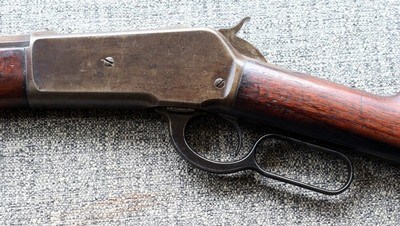 Winchester Model 1886 Lever Action Rifle Antique 40-65WCF - Image 4 of 20