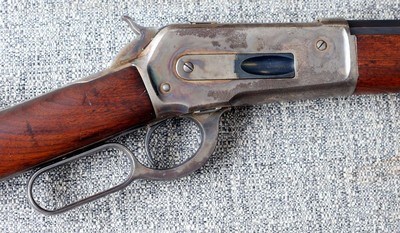 Winchester 1886 Lever Action rifle in 45-90 Antique - Image 4 of 20