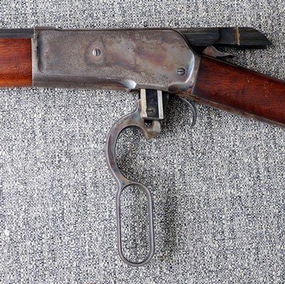 Winchester 1886 Lever Action rifle in 45-90 Antique - Image 17 of 20