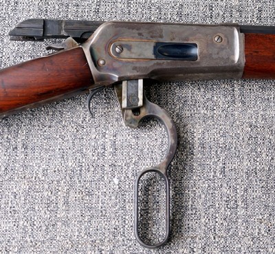 Winchester 1886 Lever Action rifle in 45-90 Antique - Image 16 of 20