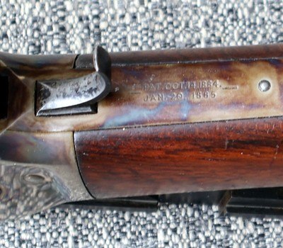 Winchester 1886 Lever Action rifle in 45-90 Antique - Image 15 of 20