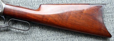 Winchester Model 1886 Lever Action Rifle in 40-65WCF with single set trigger Antique - Image 9 of 20