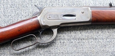 Winchester Model 1886 Lever Action Rifle in 40-65WCF with single set trigger Antique - Image 4 of 20