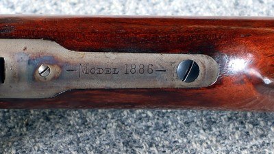 Winchester Model 1886 Lever Action Rifle in 40-65WCF with single set trigger Antique - Image 14 of 20