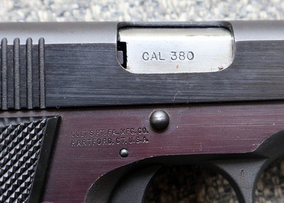 Colt Mustang Semi Auto 380 Auto Series 80 - Image 8 of 20