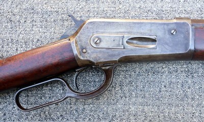 Winchester 1886 Rifle 45-90 23 3/4” Octagon barrel - Antique - Image 4 of 20