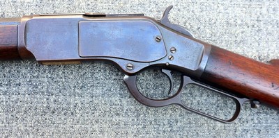 Winchester 1873 Second Model, Special Order Rifle w/ single set trigger 38-40 Antique - Image 10 of 20