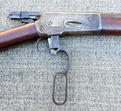 Winchester Model 1873 Lever Action Saddle Ring Short Rifle in .44-40 WCF. - Image 18 of 20