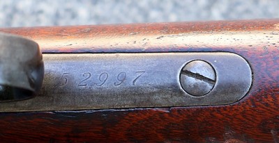 Winchester Model 1873 Lever Action Saddle Ring Short Rifle in .44-40 WCF. - Image 12 of 20