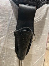 Black Leather Holster 46 Waist
Fits 44cal or 45cal
SAA - 4 of 7