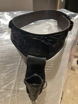 Black Leather Holster 46 Waist
Fits 44cal or 45cal
SAA - 2 of 7