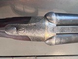 H.Leue 2250 Custom engraved Shotgun 12ga - 3 of 13
