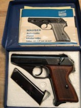 Mauser HSc .380 ACP ~1979 original box two clips excellent condition - 2 of 10
