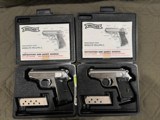 LNIB Non-Sequential Pair of Walthers (PPK 380acp/9mmKurz and PPK/s 32ACP) - 2 of 10