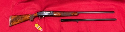 STUNNING Winchester Model 50 Pigeon Grade12 Ga Engraved 30”F and 26”ws-1