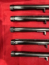 Unique and BEAUTIFULLY Engraved Winchester Model 50 6 Barrel set!!! - 5 of 20