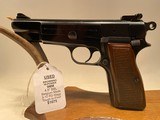 Belgium Browning Hi-Power Standard 9mm w/ Adj. Rear Sight - 8 of 18